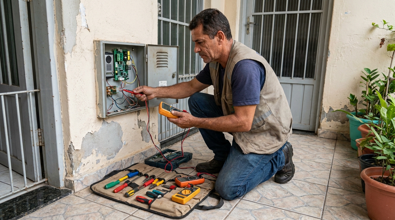 Conserto de interfone profissional em Santa Maria‑RS