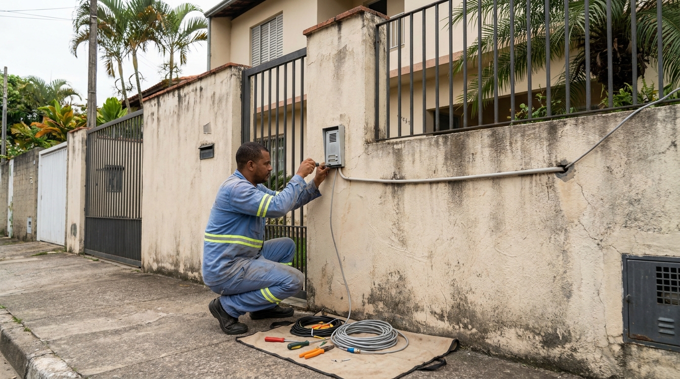 Instalacao de video porteiro em Santa Maria‑RS
